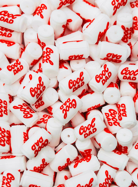 Cool Dad Beer Can Focal Bead