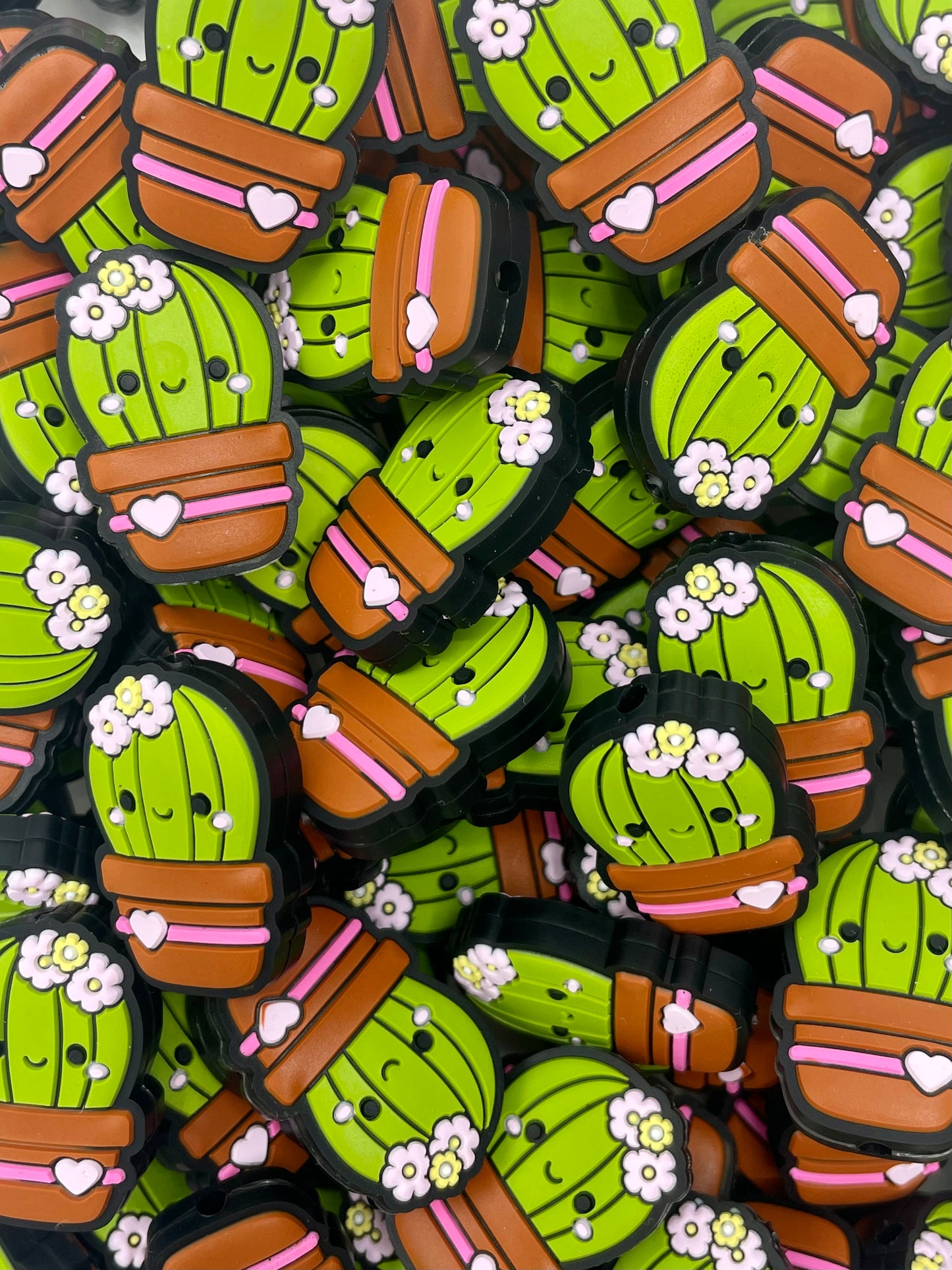 Cutie Cactus Focal Bead