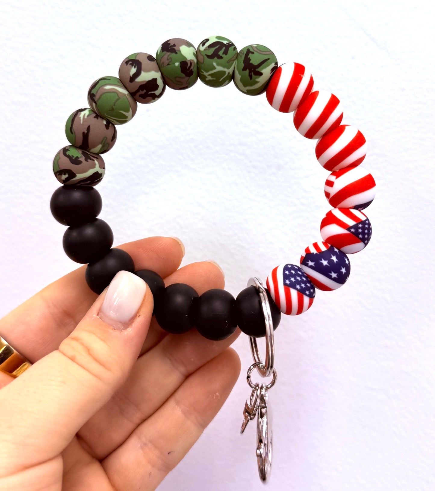 Kit de porte-clés floral américain #88