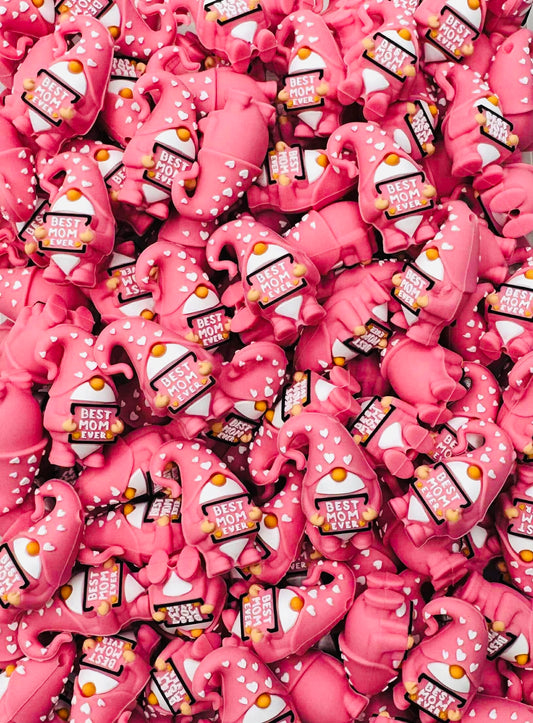 Best Mom Ever Gnome Focal Bead