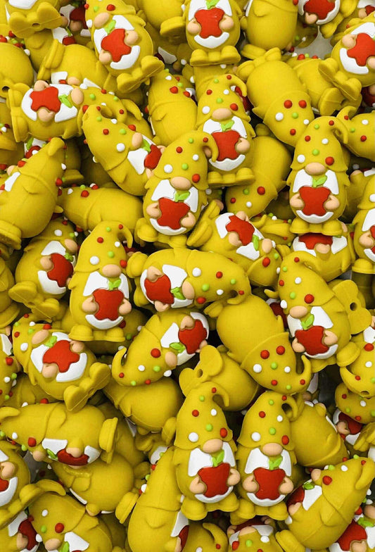 Gnomebody Bite My Apple Focal Bead