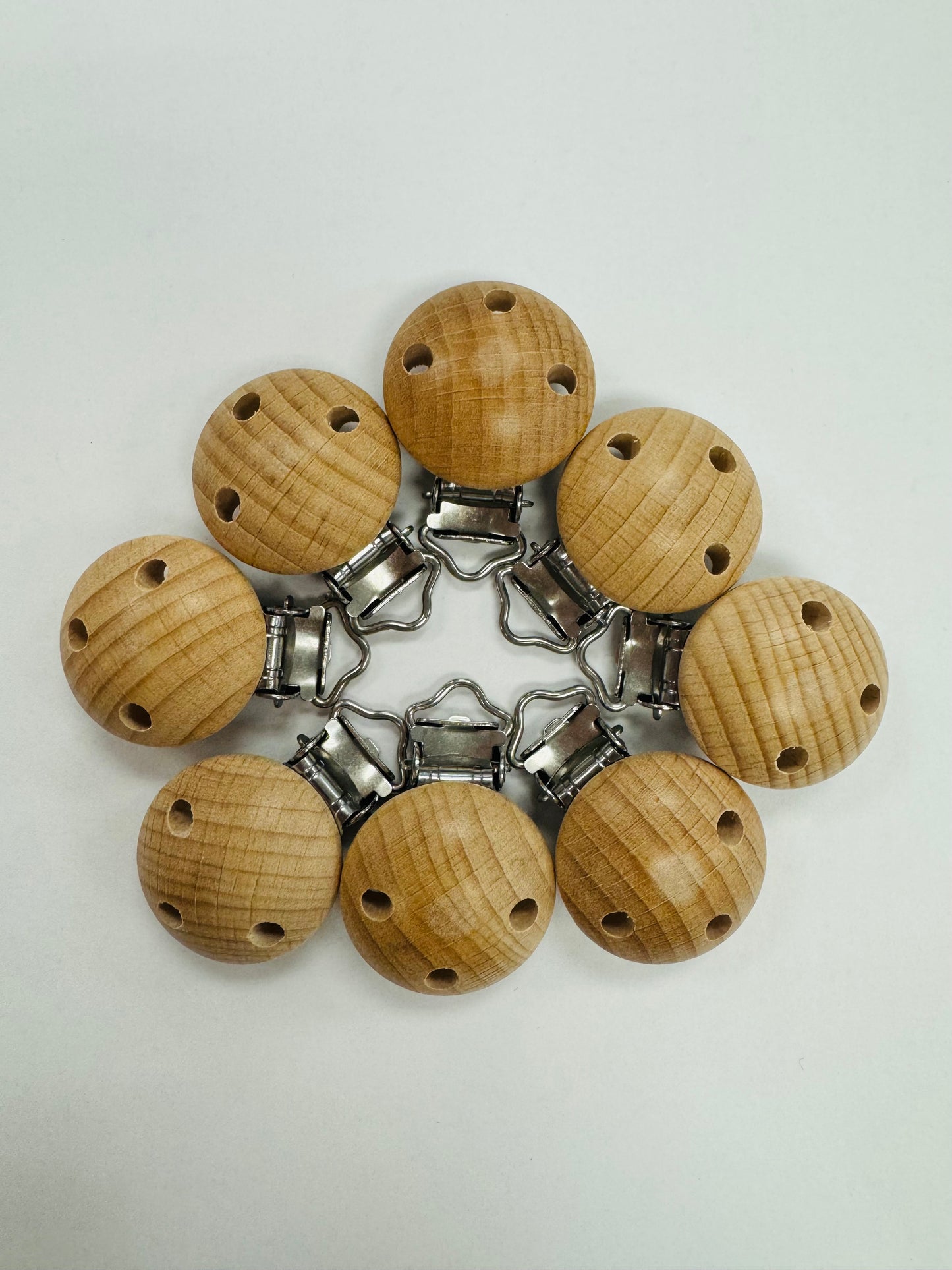 Beechwood Pacifier Clip