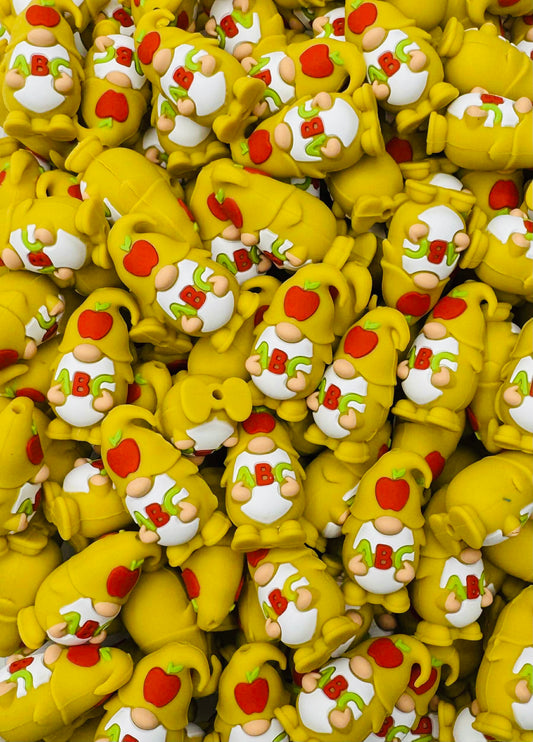 Gnomebody Teaches ABCs Like Me Focal Bead