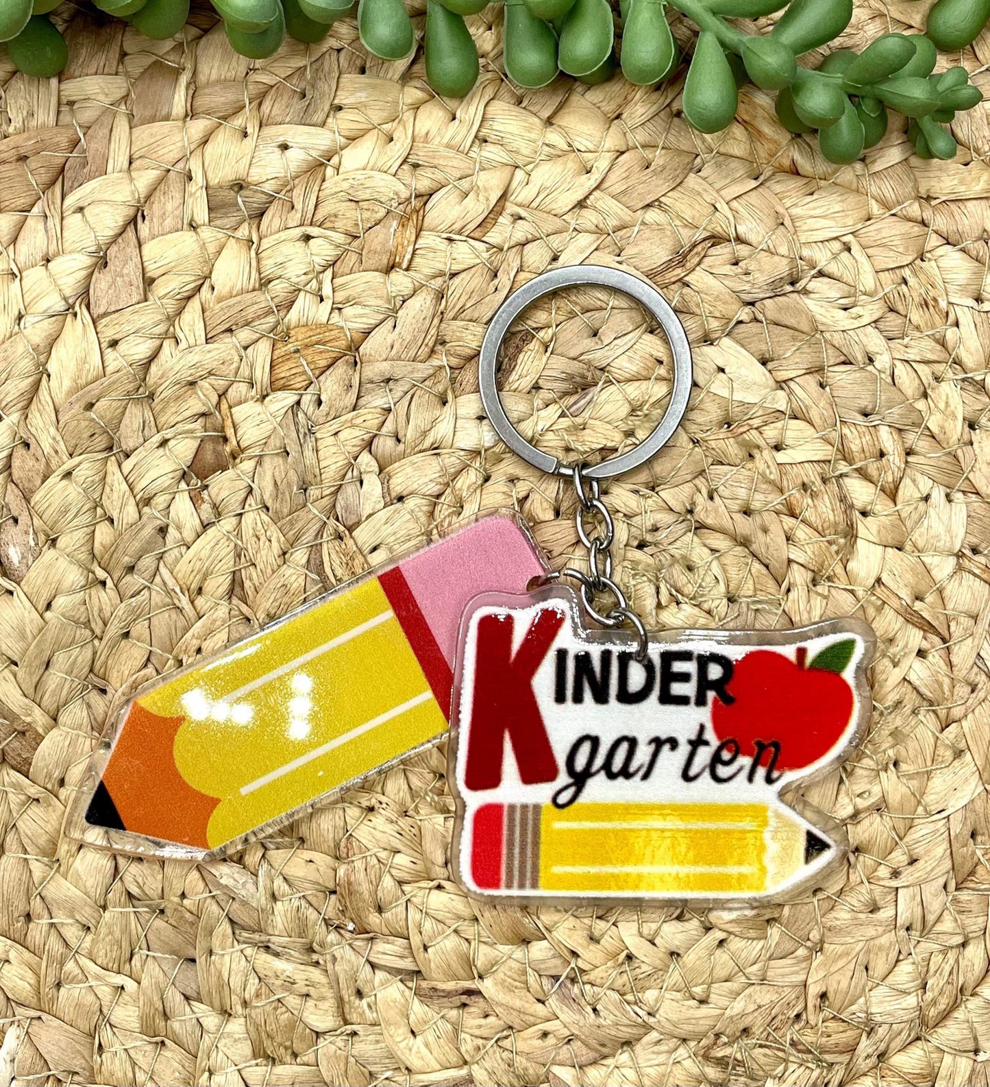 Elementary School Acrylic Key Tags