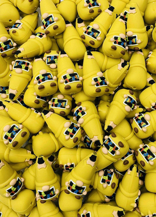 Gnomebody Write on My Chalkboard Focal Bead