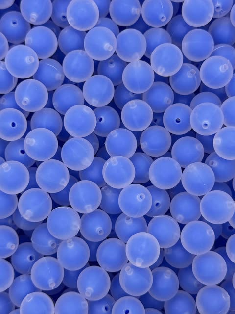 Royal Frosted 15mm Beads