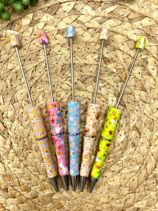 Pâques imprimé 5 pour 2 $ **PEN DEAL** Stylos perlés
