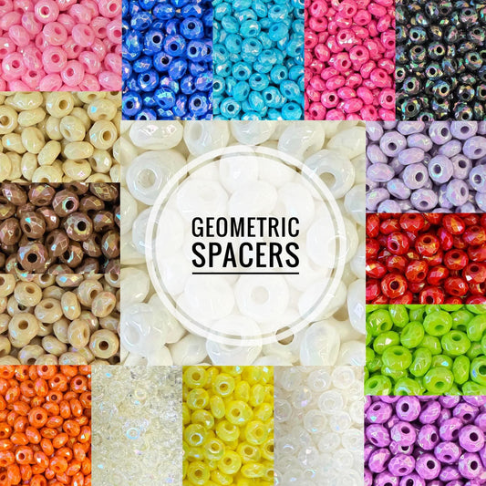 Geometric Acrylic Spacers