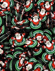 Merry Christmas Santa Focal Bead