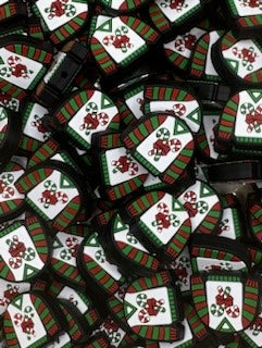 Christmas Sweater Focal Bead