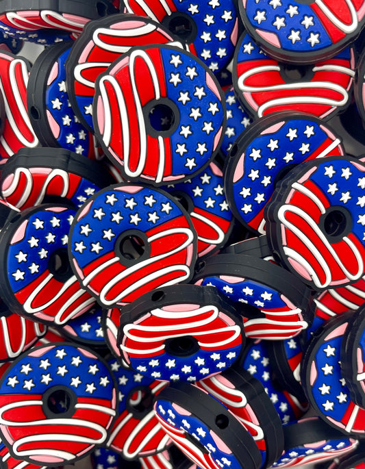 American Donut Focal Bead