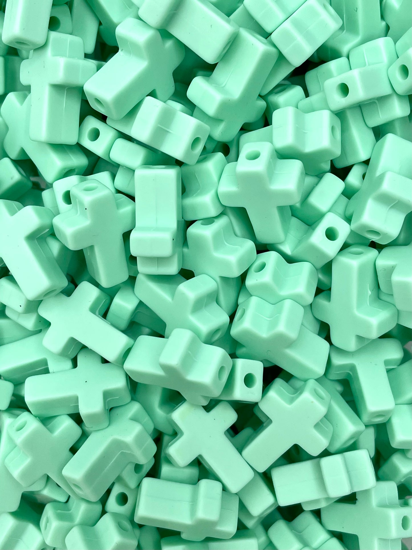 Mini Cross Focal Bead