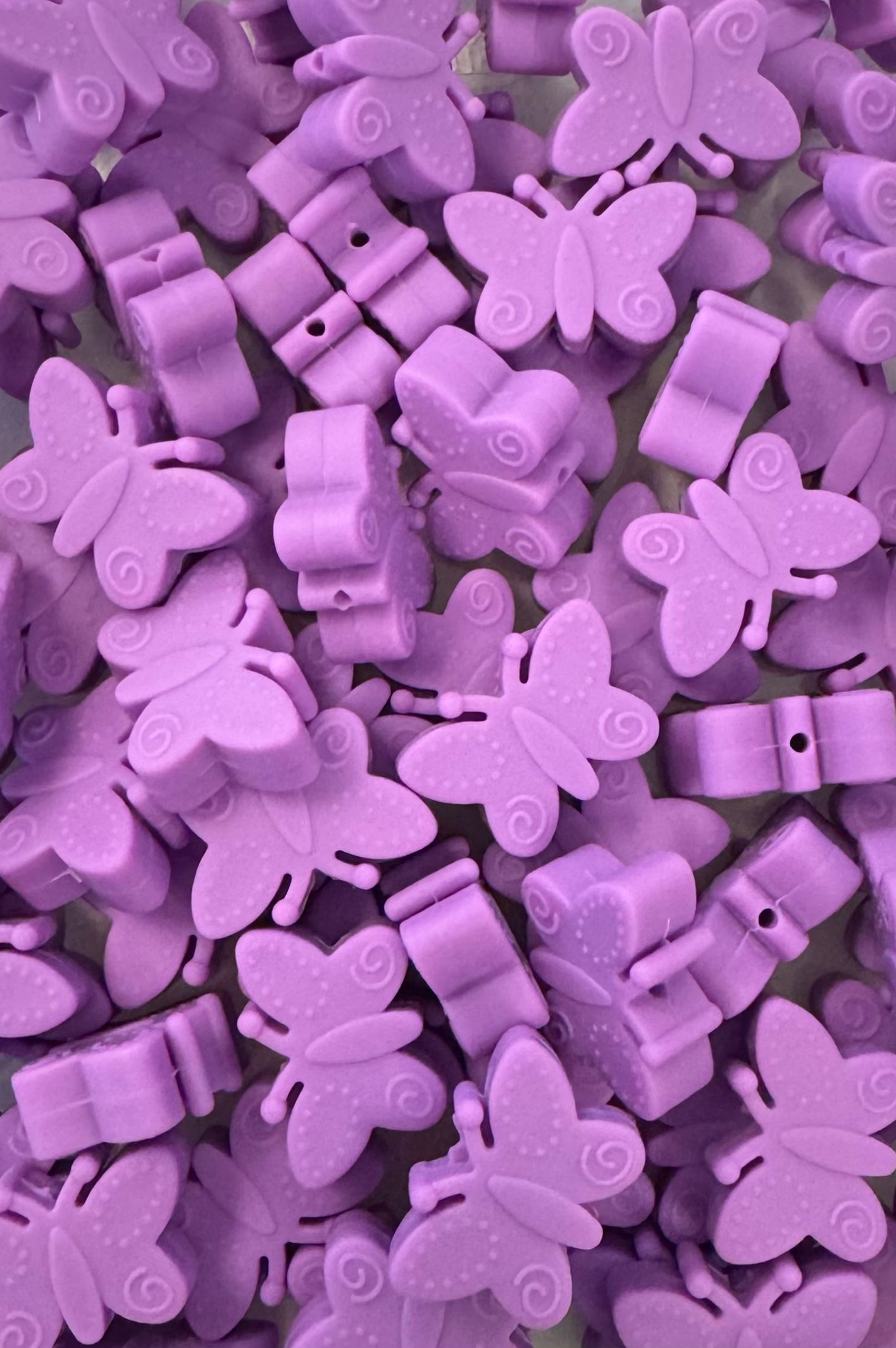 ***Discontinued***Flat Butterfly Focal Bead