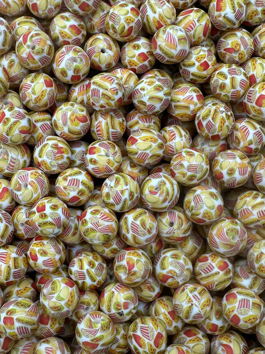 CTS Creation: Fast Food Favorites Printed 15mm Bead