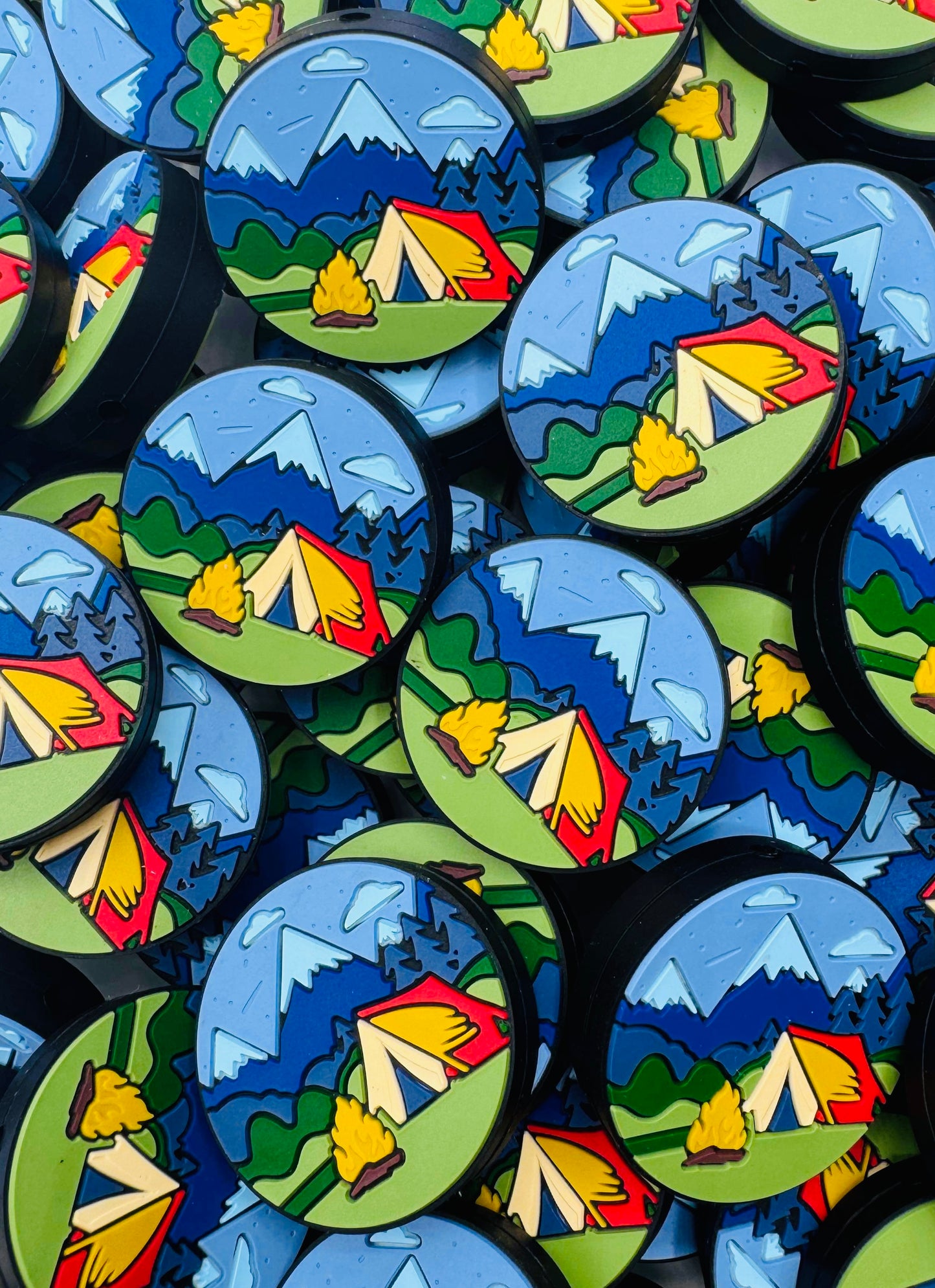 Création CTS : Allons camper Focal Bead