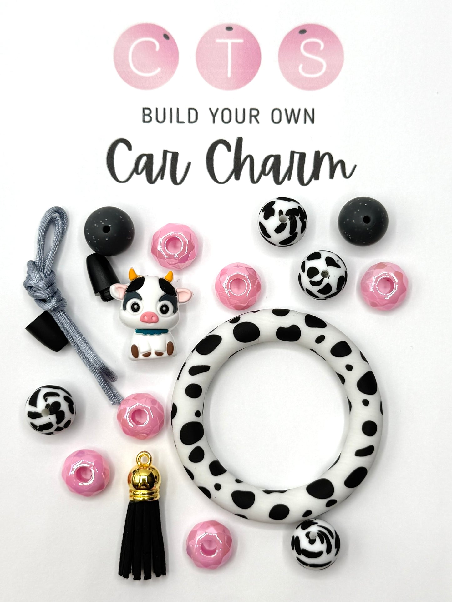 MOOve Over Hanging Car Charm Kit