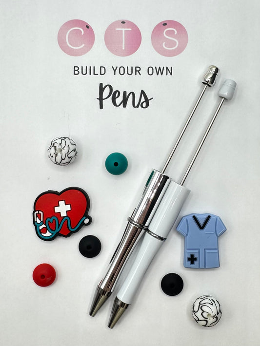 Blue Scrub Life Pen Kit