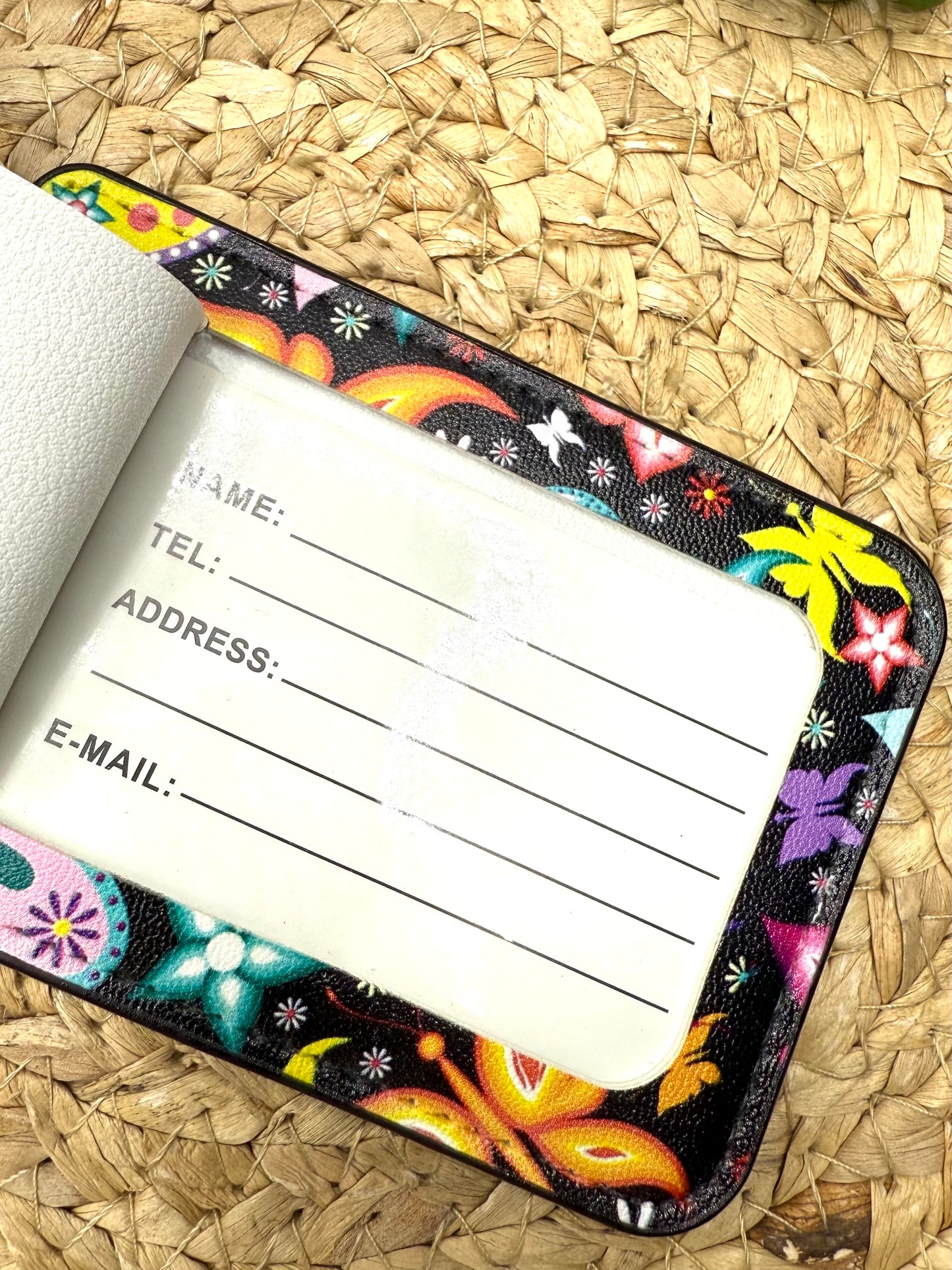 Butterfly Luggage Tag Kit