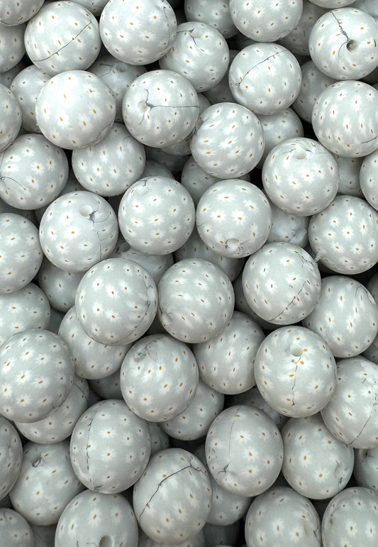 ***Discontinued*** CTS Creation: Daisy Dust 15mm Bead***IMPERFECT PRINT***
