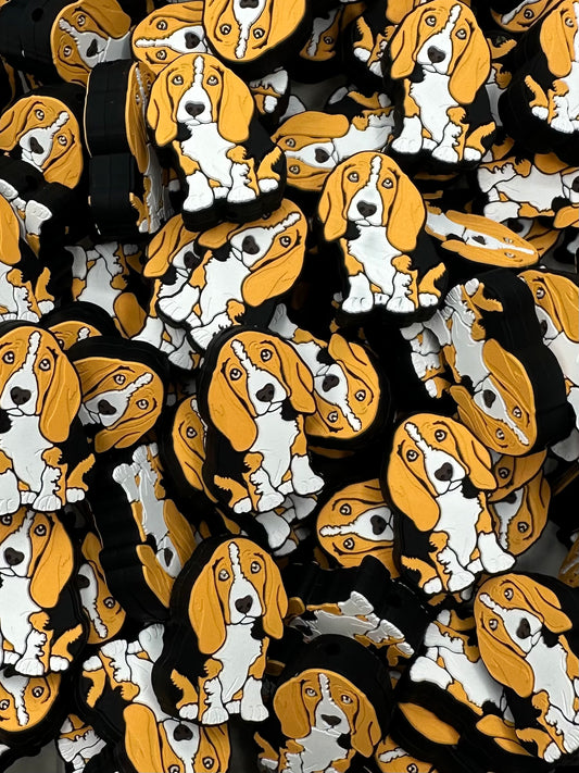 Perle focale Bassett Hound