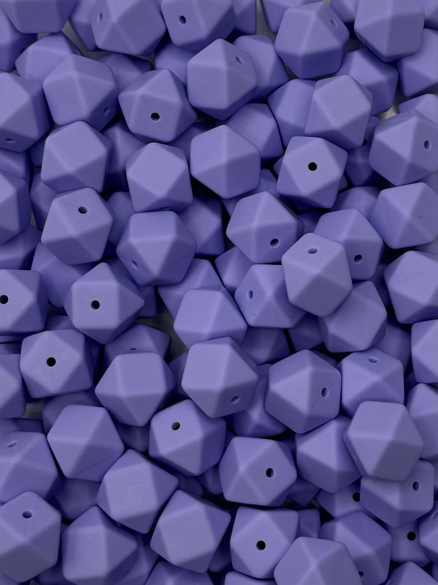 Macaroon Purple 17mm Hexagon