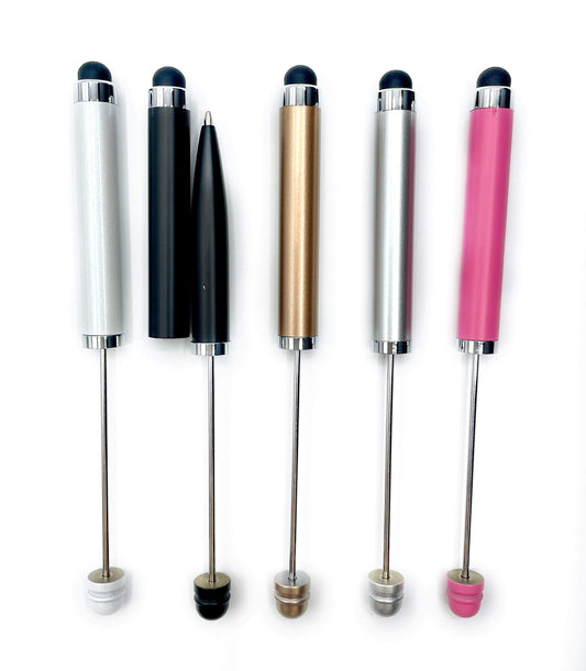 Beadable Stylus Ink Pen Combo