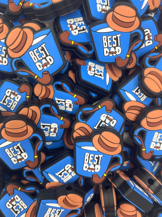 Best Dad Mug Focal Bead