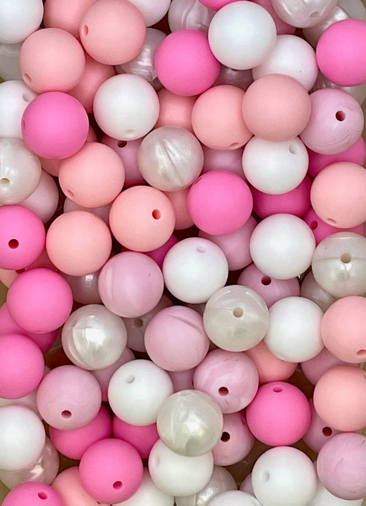 MIX-Baby Girl 12mm Round #5