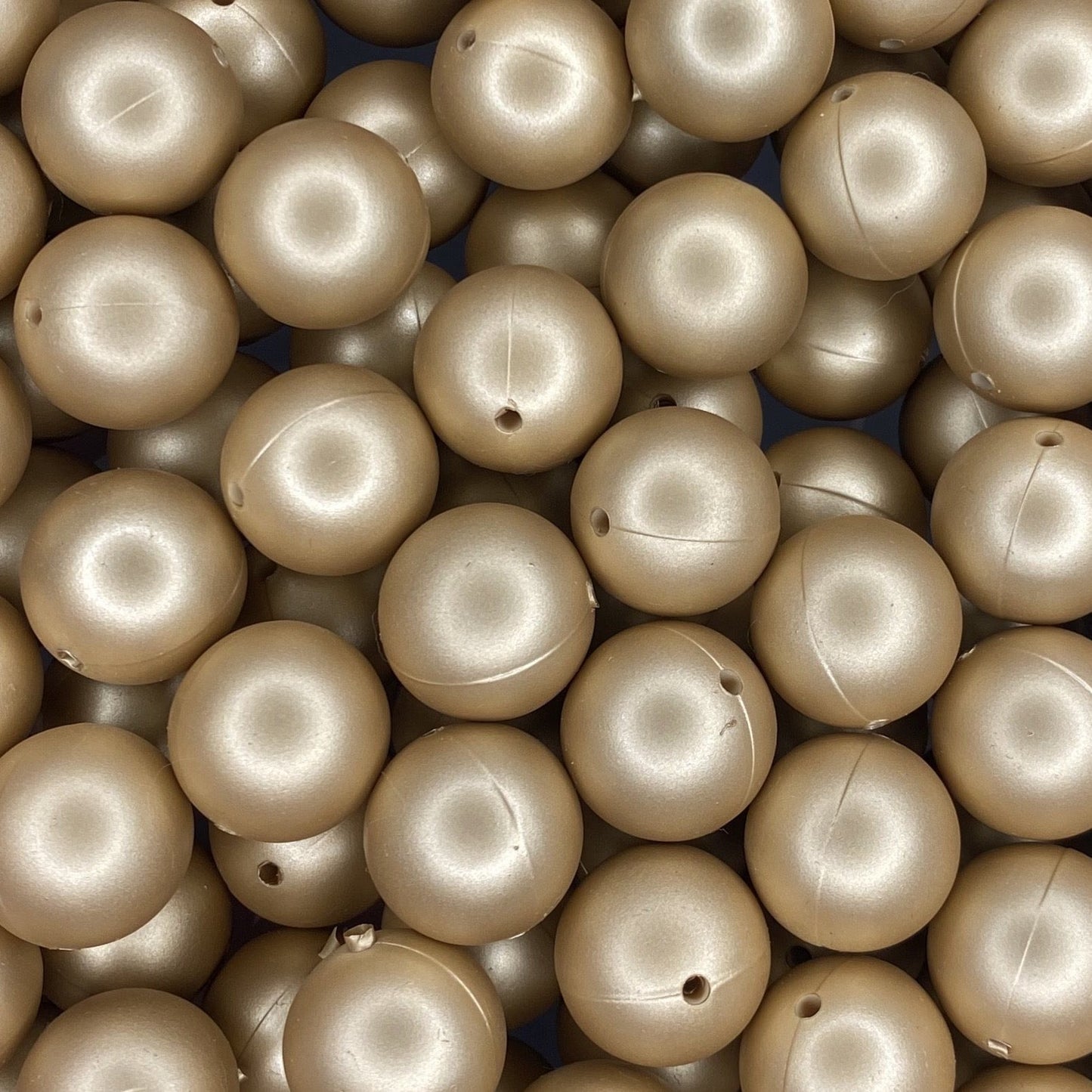 Metallic 15mm Bead