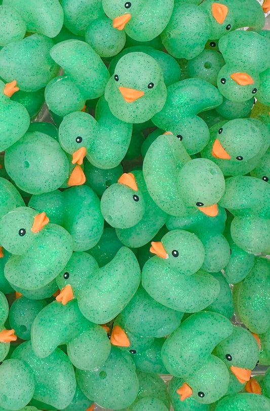 CTS Creation: Glitter "Quack Off" Duck Custom Focal
