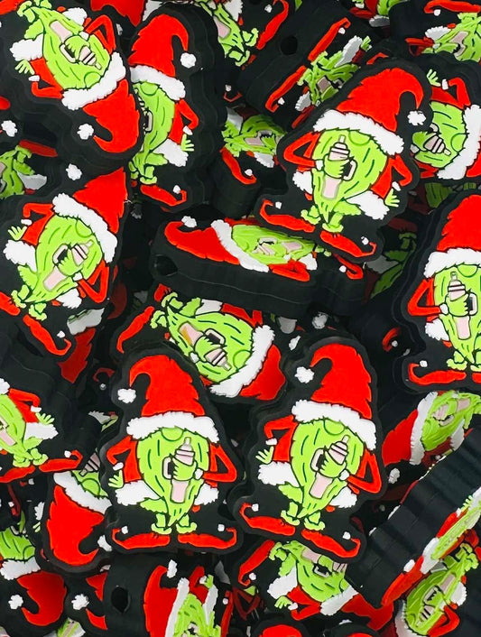 Stealing Santa's Tumbler Focal Bead