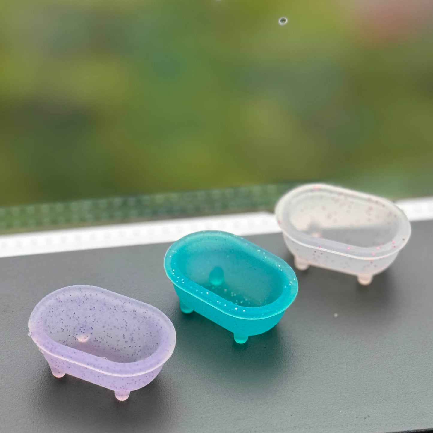 Création CTS : Perle focale personnalisée pour baignoire à paillettes