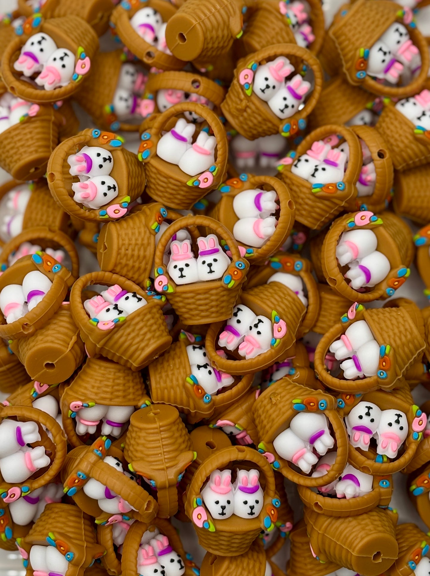 Perle focale Gnome de lapin de Pâques