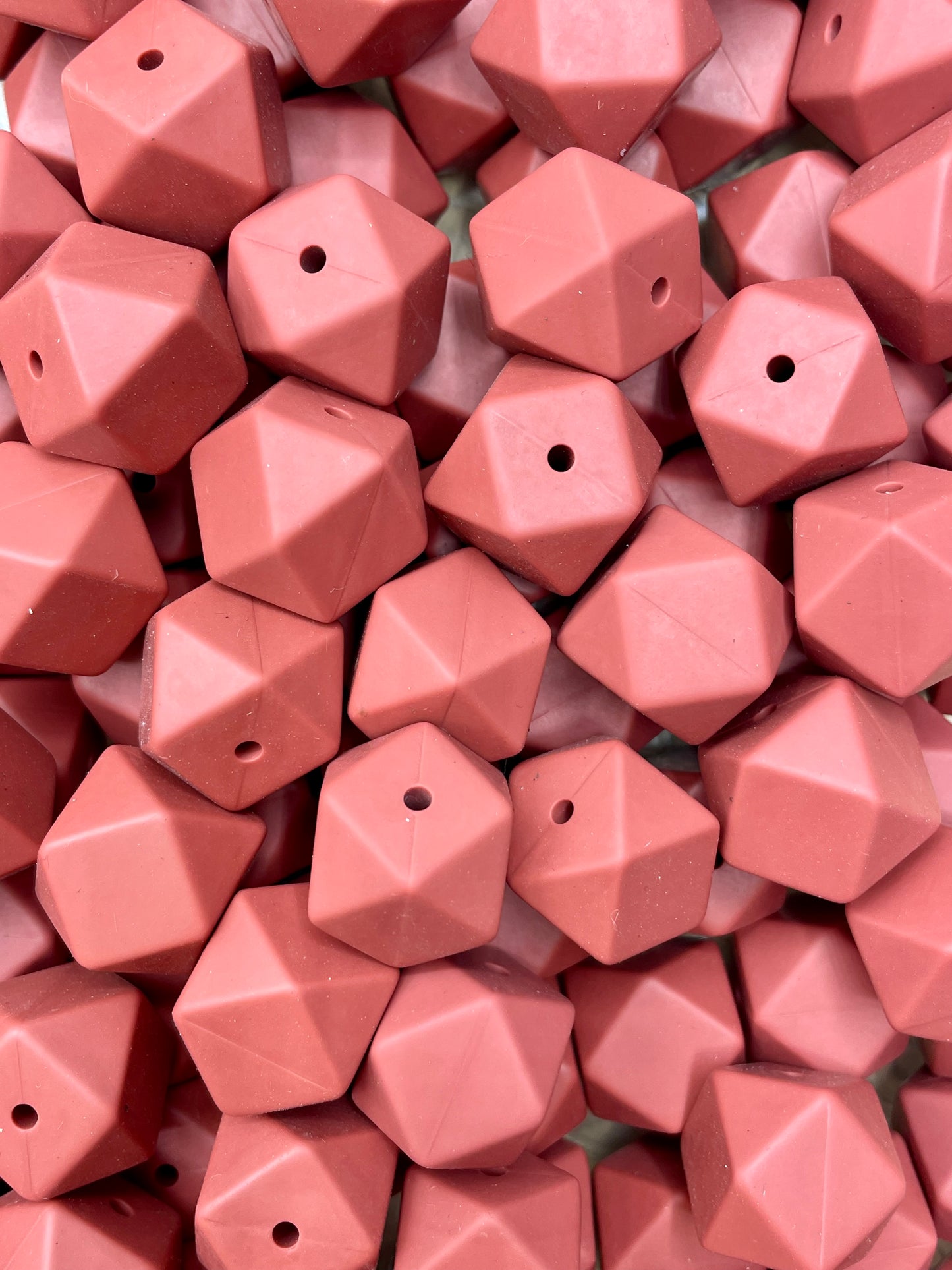 Coral 17mm Hexagon