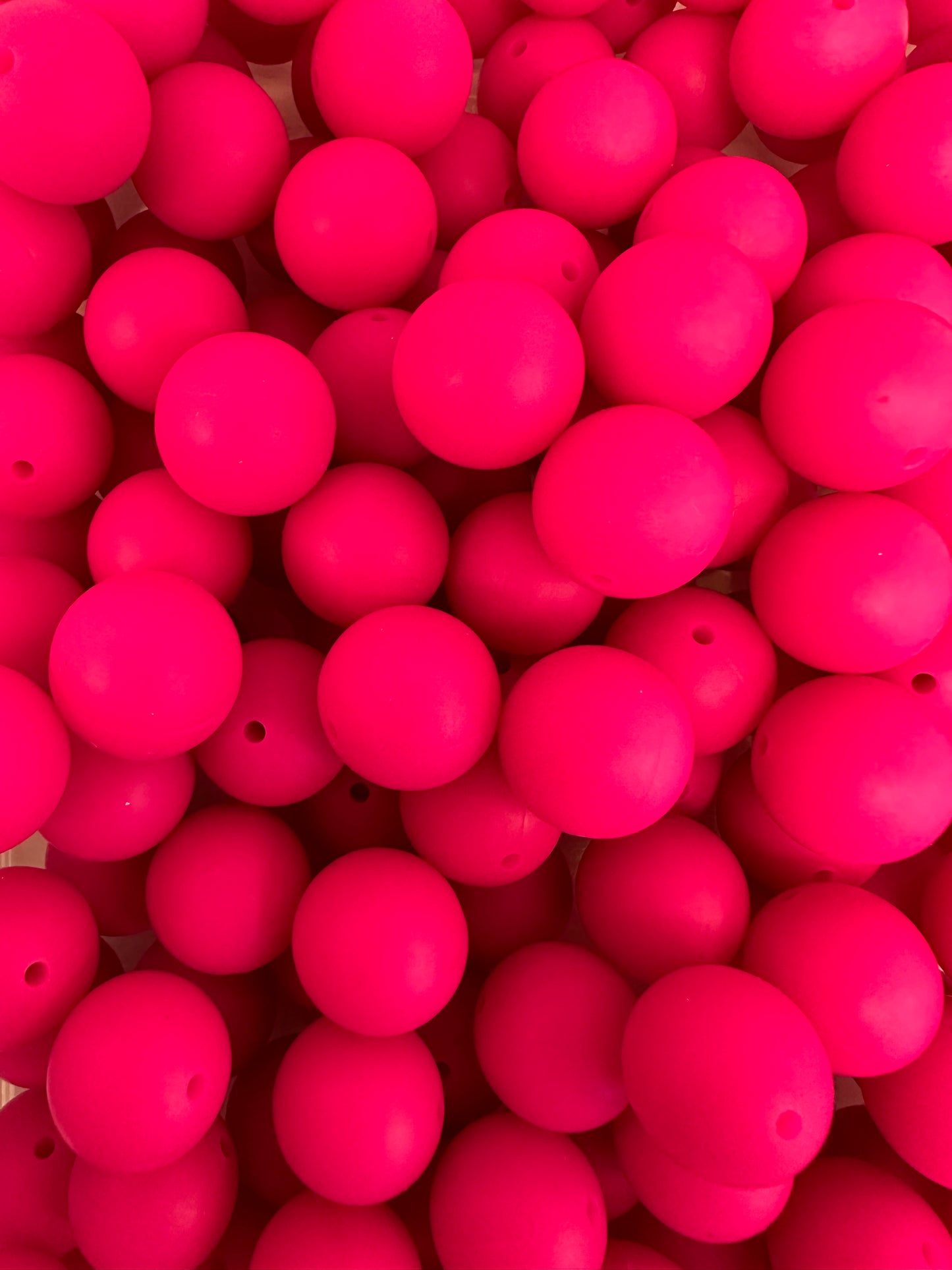 Fuchsia 19mm Round