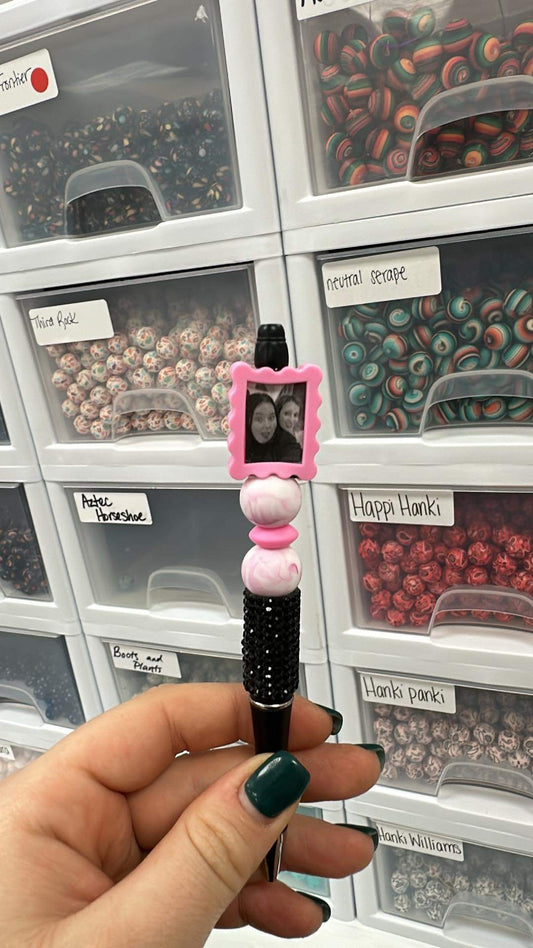Picture Frame Boss Babe Focal Bead