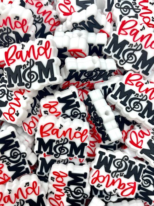 Band Mom Focal Bead