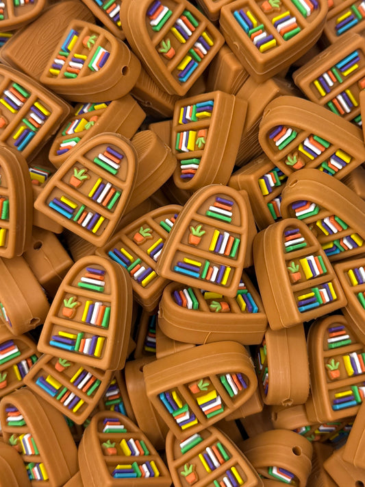 Oval Bookshelf Focal Bead