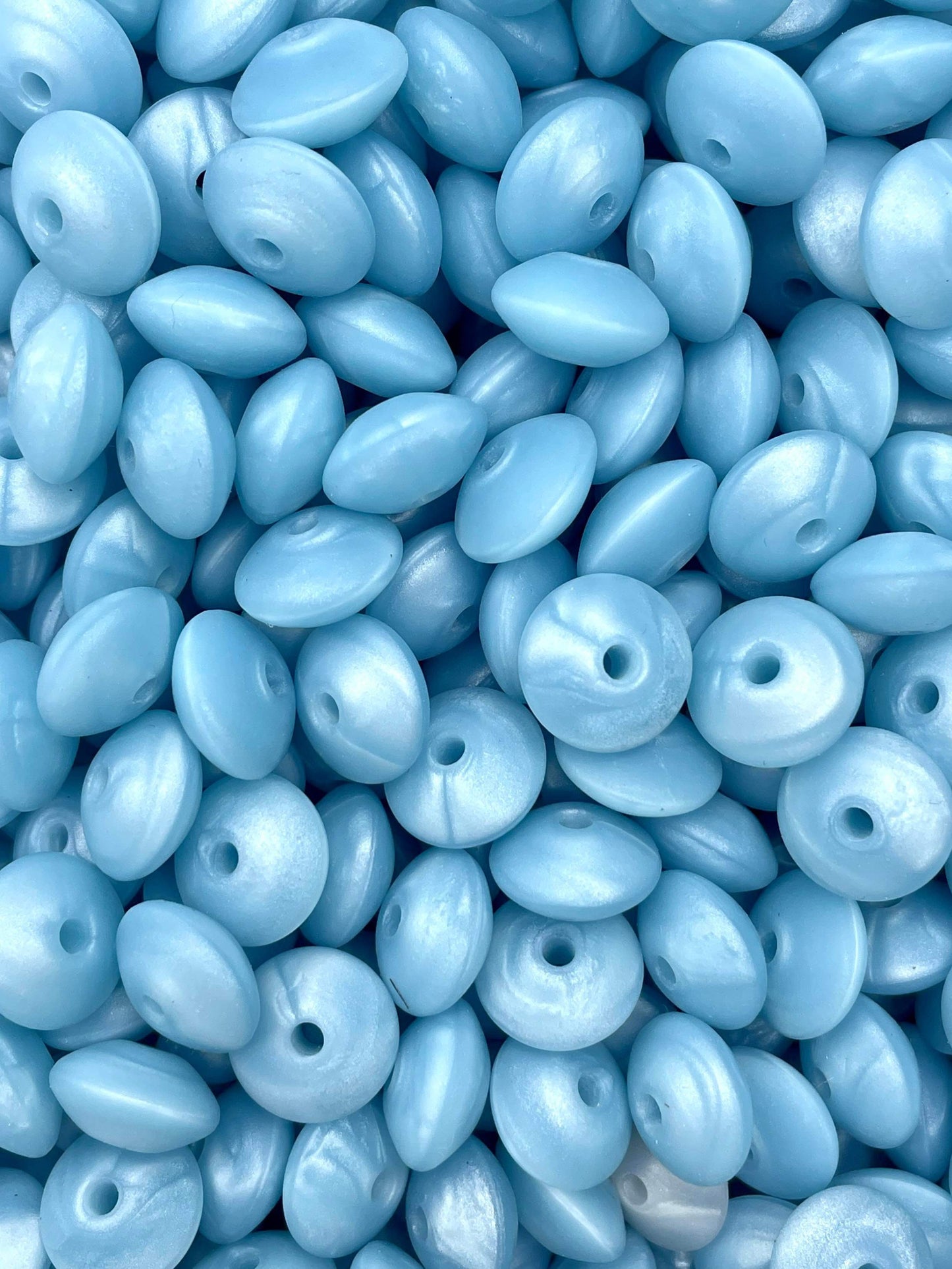 Lentilles Bleues Perlées L12-35