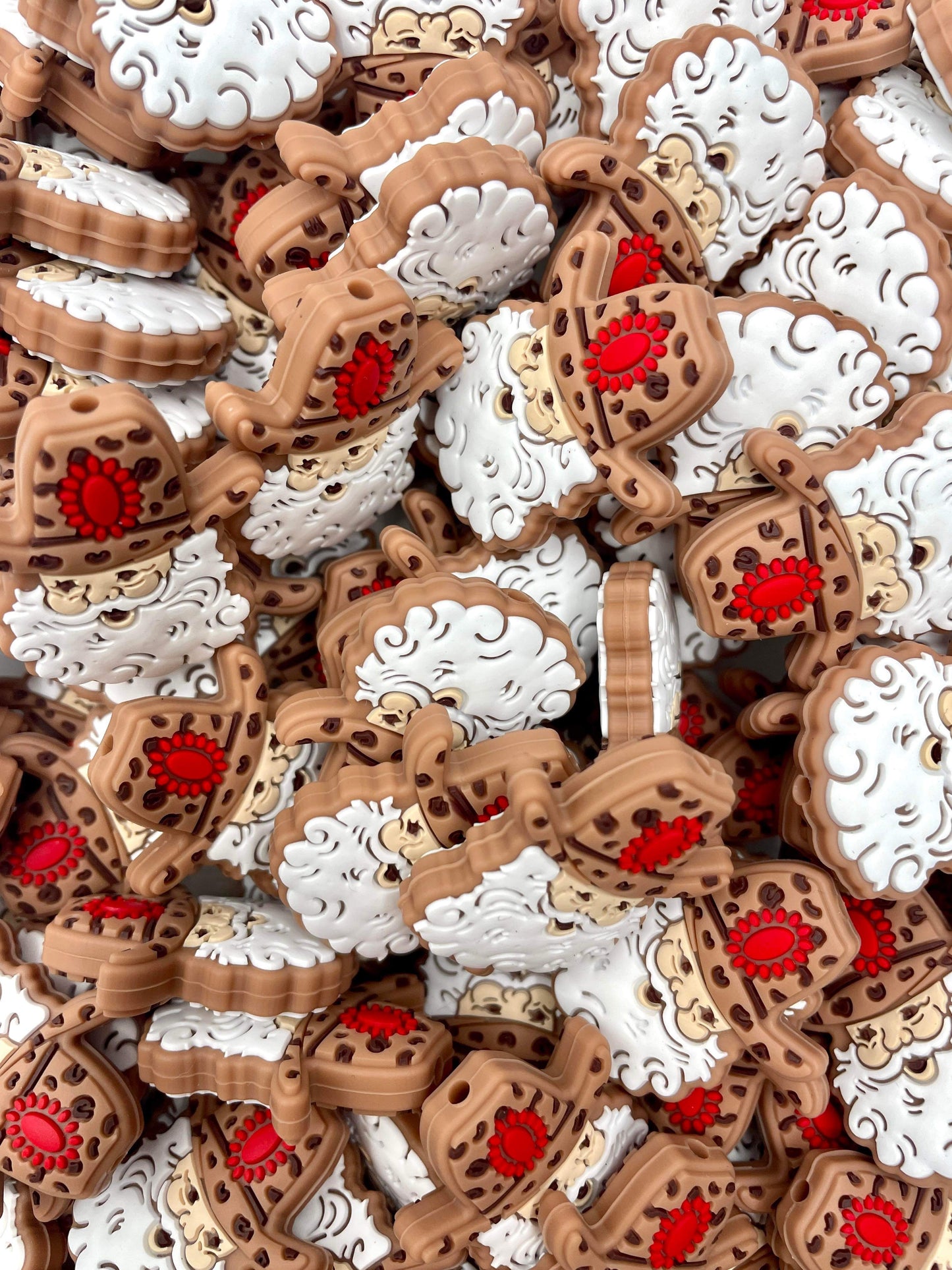 Western Santa Boss Babe Focal Bead