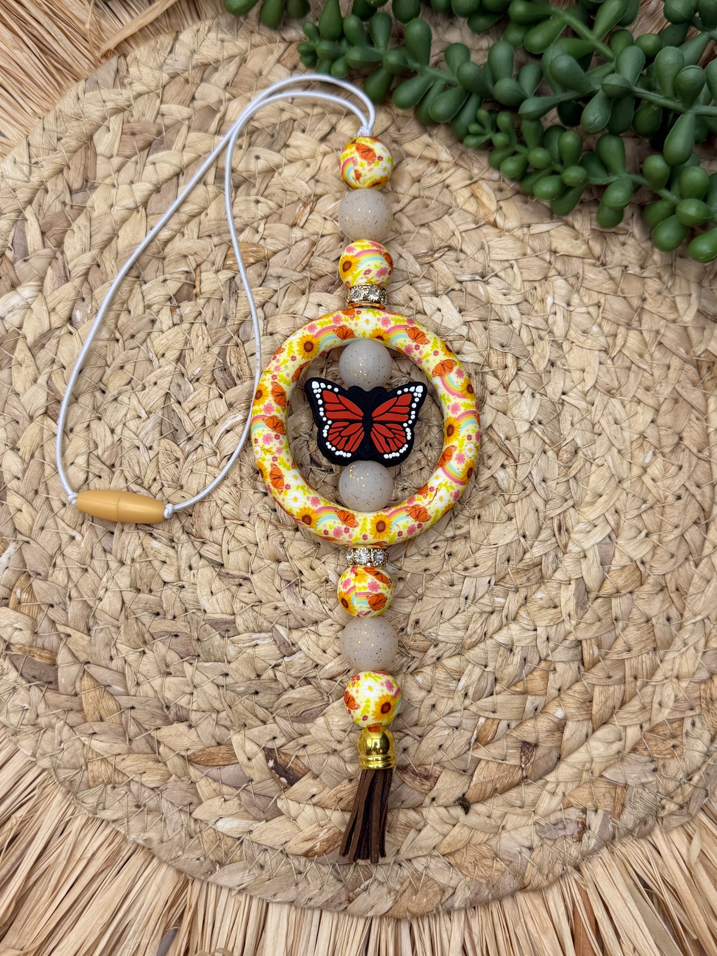 Fly Away Butterfly Hanging Car Charm Kit