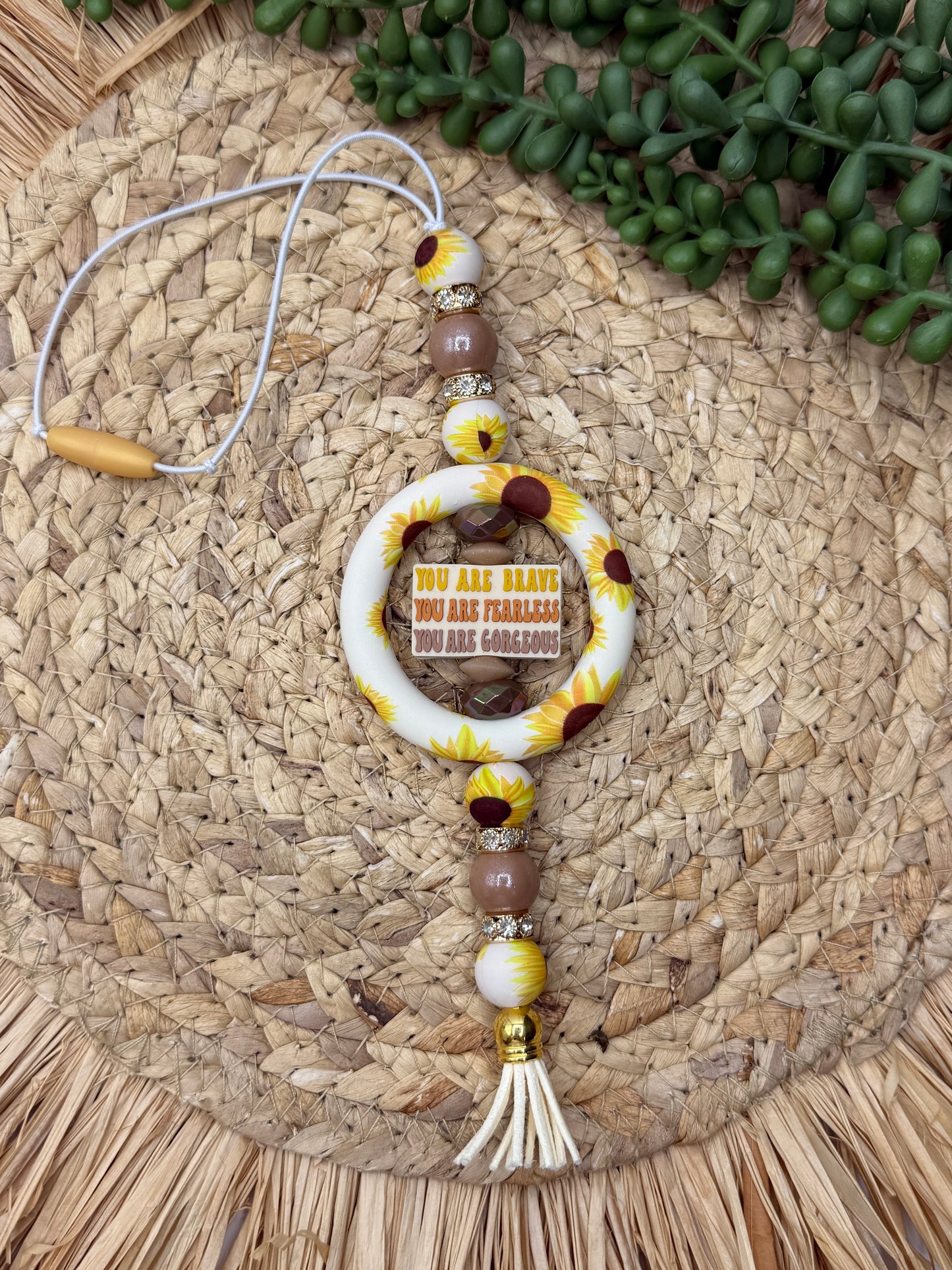 You are Brave Hanging Car Charm Kit
