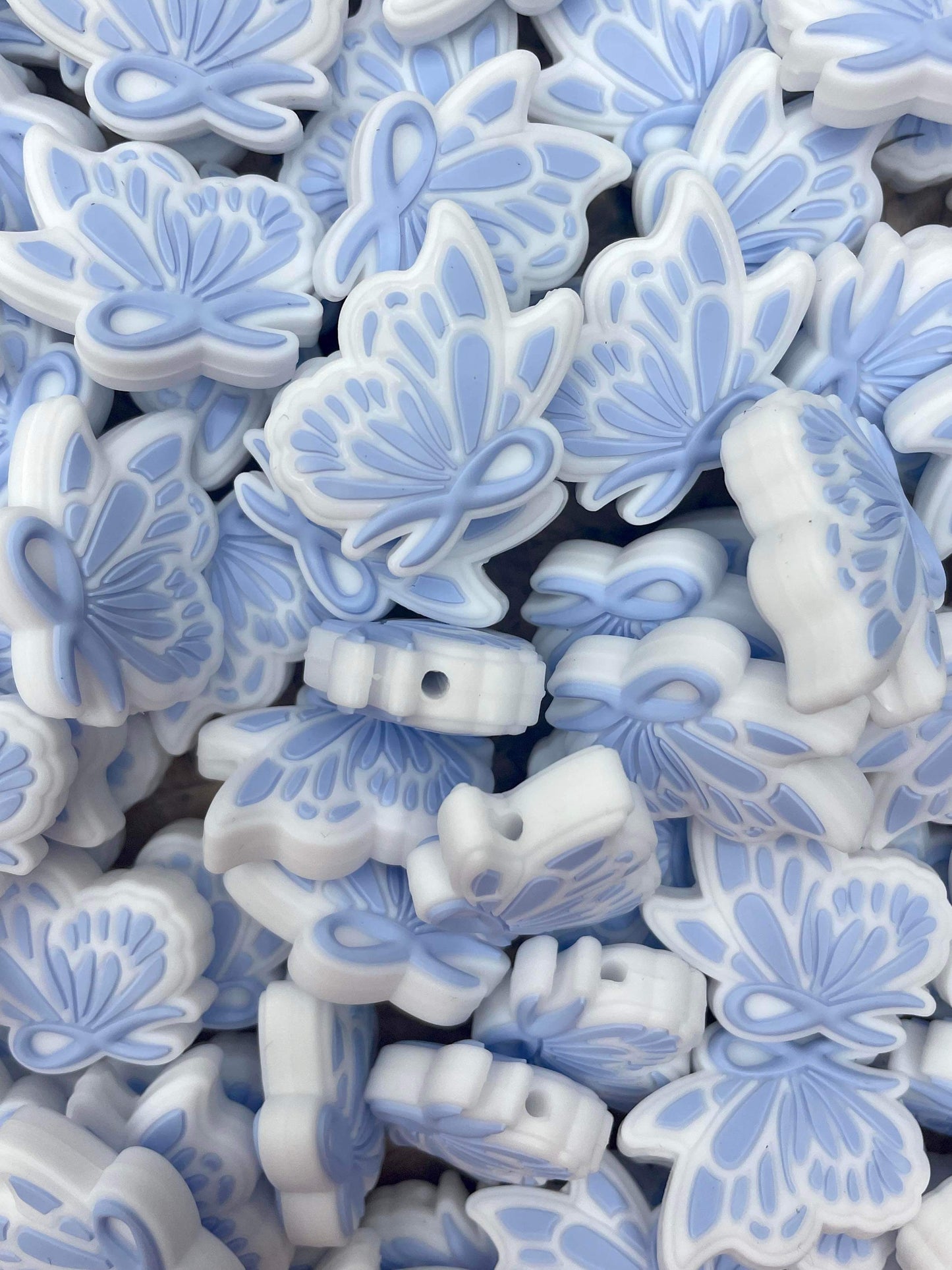 Ribbon Butterfly Focal Bead