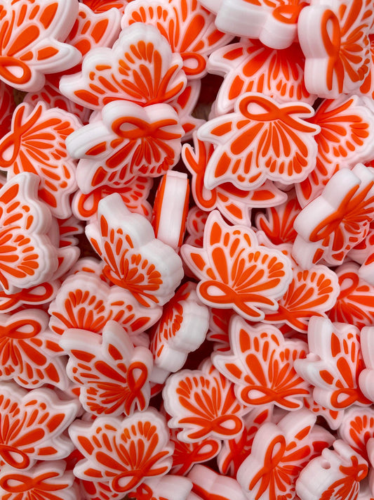 Ribbon Butterfly Focal Bead