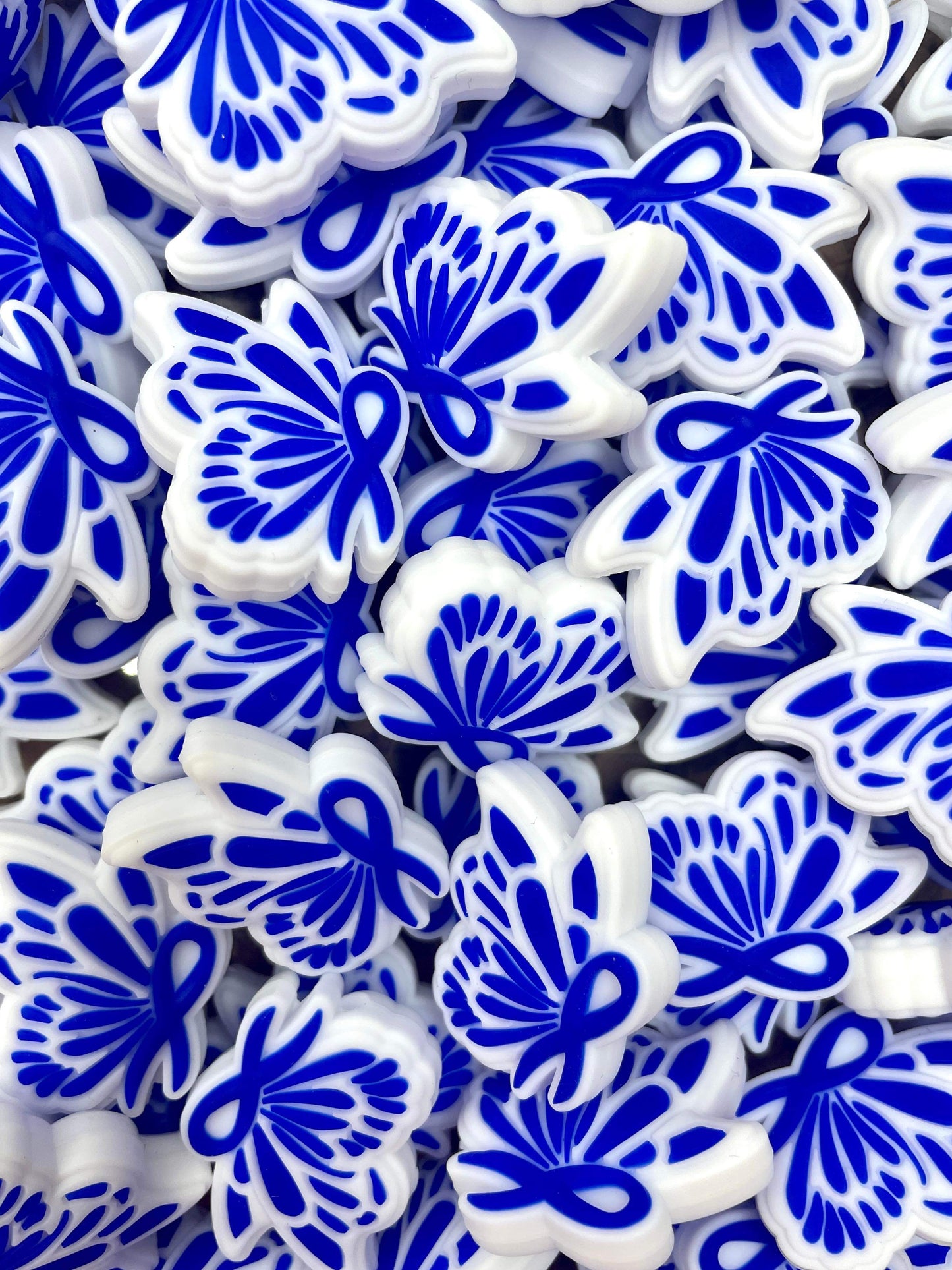 Ribbon Butterfly Focal Bead