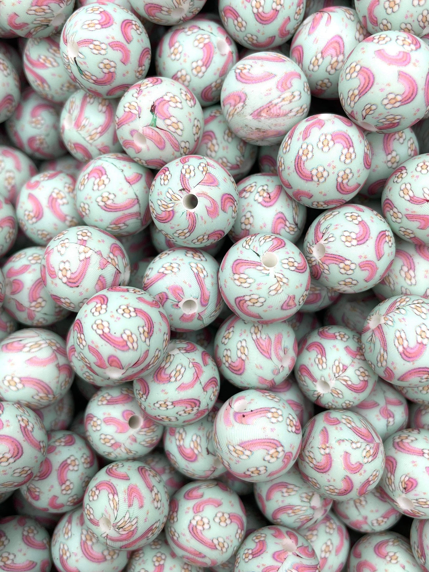Somewhere over the Daisy 15mm Bead