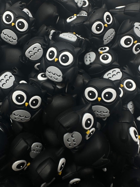 Uiltje Owl Boss Babe Focal Bead