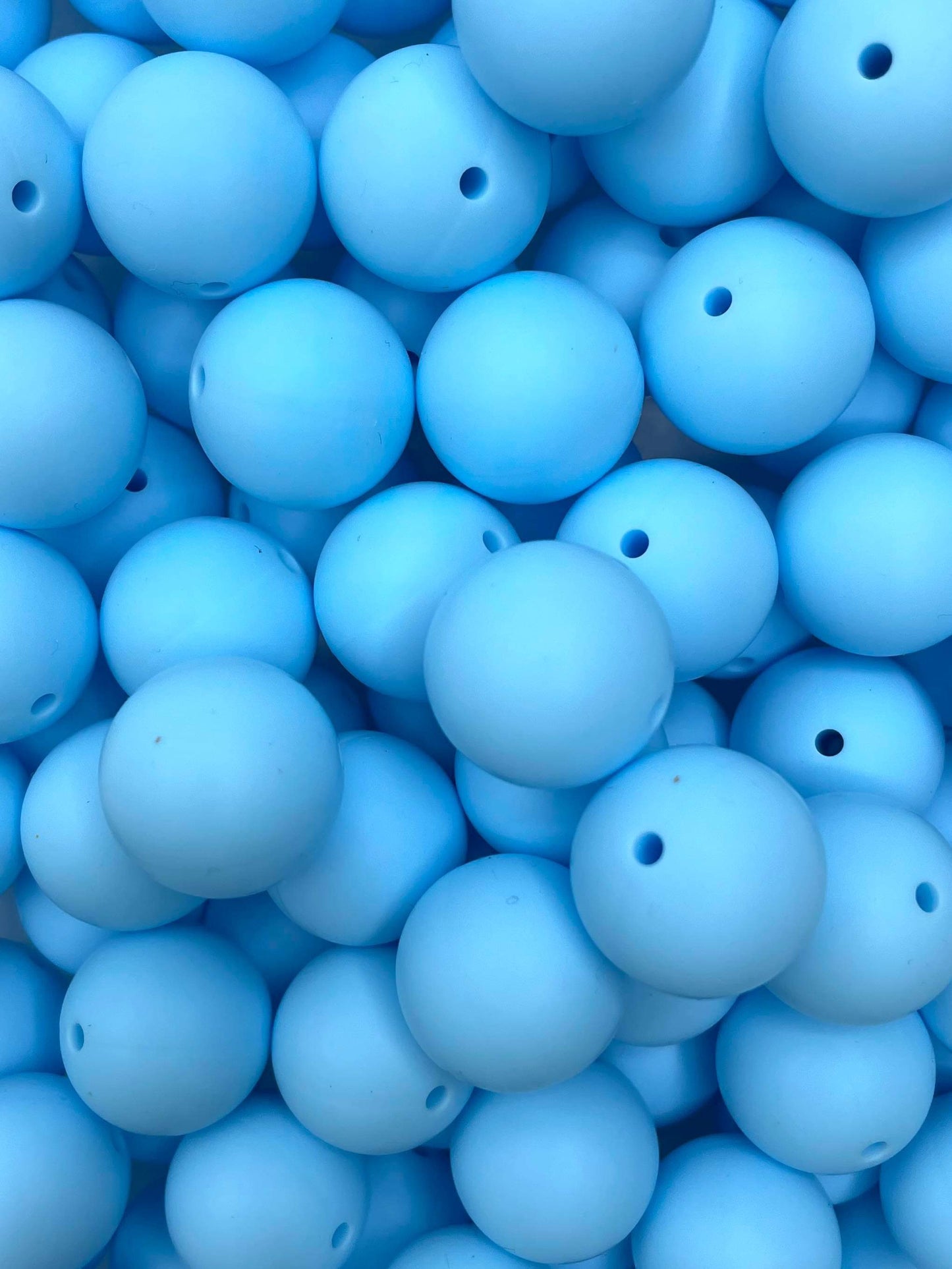Light Blue 19mm Round