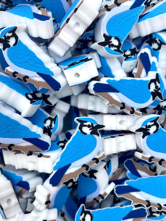 CTS Creation: Blue Jay Custom Focal Bead