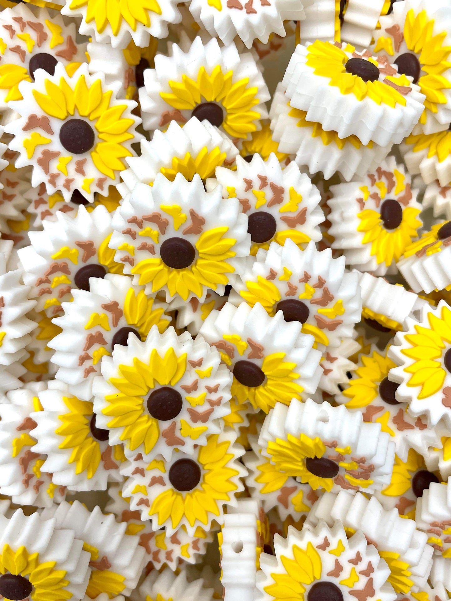 Butterflower Focal Bead